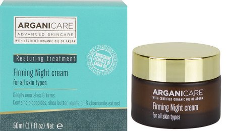 Arganicare Skin Firming Night Cream for all skin 50ml, EAN 7290104366314
