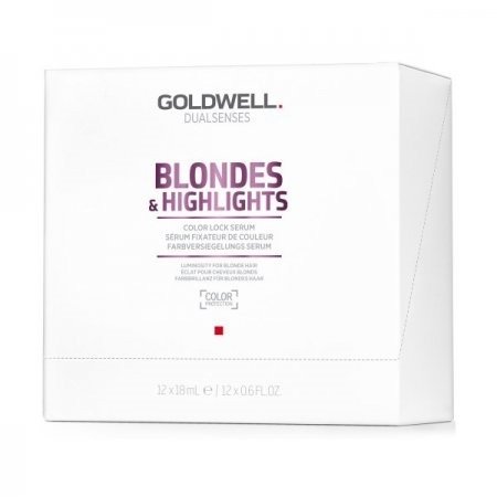 GOLDWELL Dualsenses Blondes & Highlights, serum przypieczętowujące kolor, 12x18ml, EAN 4021609061243