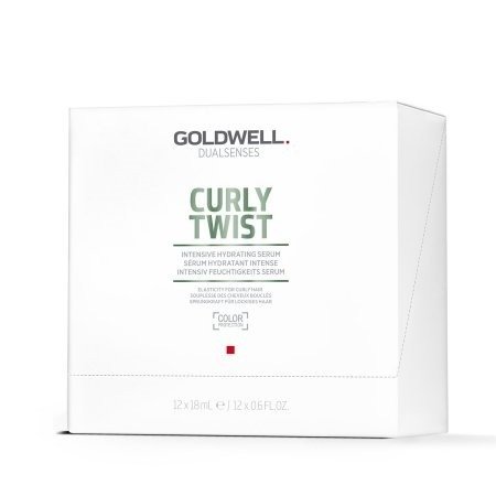 GOLDWELL Dualsenses Curly Twist, serum intensywnie nawilżające, 12 x 18ml, EAN 4021609061595