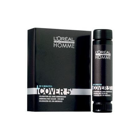 LOREAL Homme Cover 5', nr 3 żel do koloryzacji włosów dla mężczyzn, 3x50ml, EAN 3474634006467