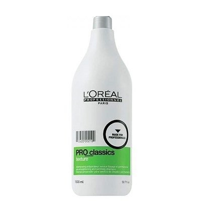 LOREAL Pro_Classics Texture, szampon do stosowania przed zabiegami trwałego prostowania, ondulacji lub stylingu, 1500ml, EAN 3474630315488
