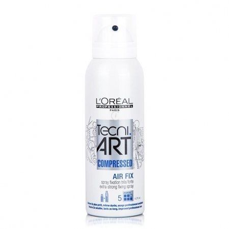 LOREAL Tecni Art, Air Fix, super mocny spray do włosów, 125ml, EAN 3474636391059