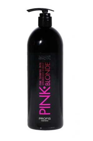 PROFIS PINK BLONDE Szampon różowy do włosów blond 1000ml, EAN 5906801000858