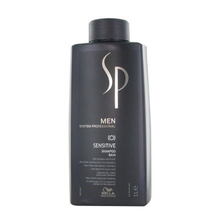 WELLA SP Men Sensitive, delikatny szampon do wrażliwej skóry głowy dla mężczyzn, 1000ml, EAN 4015600225810