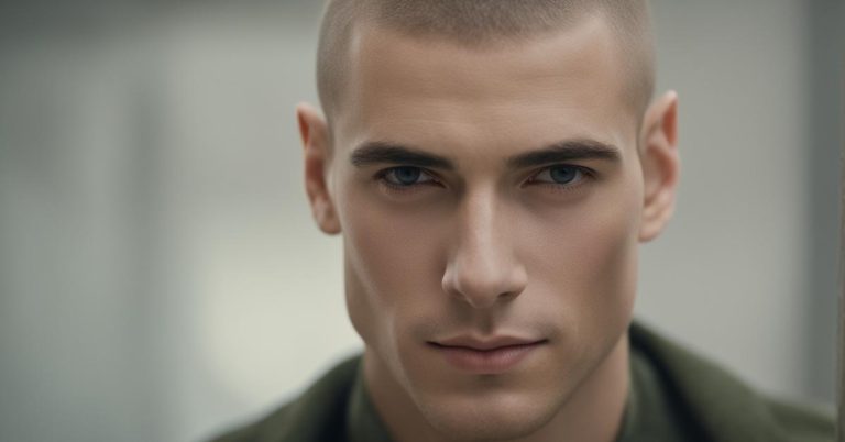 Fryzura na jeża – męski jeżyk buzz cut: komu pasuje do brody?