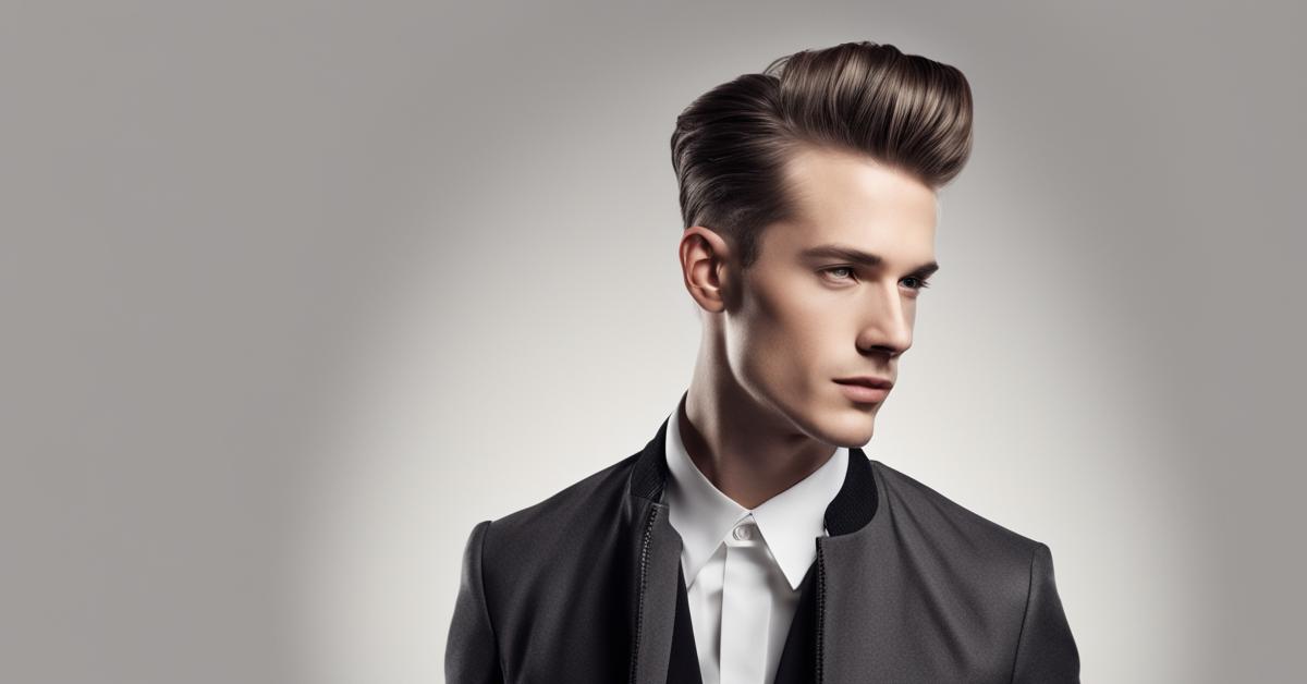 quiff fryzura