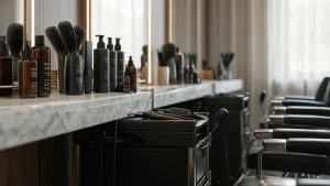 Nowoczesne stanowisko pracy w salonie fryzjerskim - fryzjer szczytno.